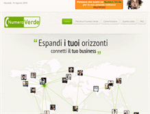 Tablet Screenshot of numero-verde.biz